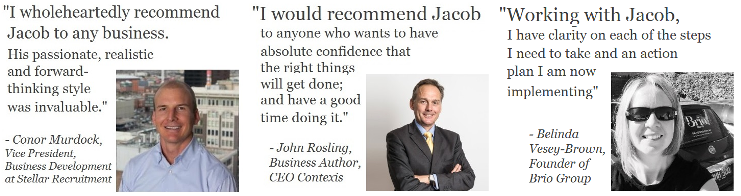 Reviews for Brisbane Australia Business Coach Jacob Aldridge