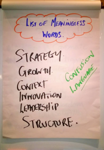 List of Meaningless Business Coaching Words