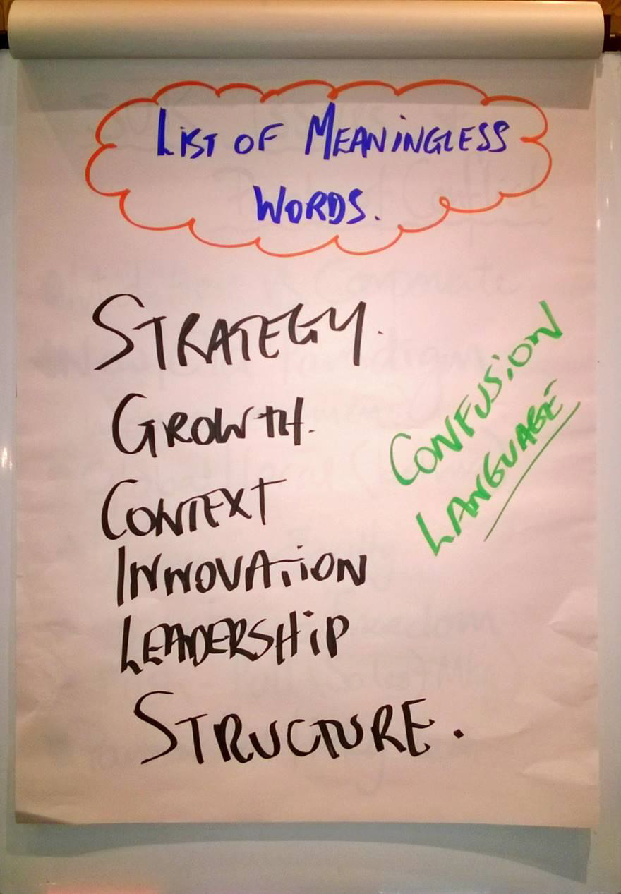 List Of Meaningless Business Coaching Words Jacob Aldridge