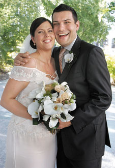 Our Wedding Day - as documented in Queensland's Sunday Mail Wedding Section.